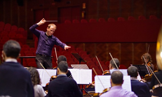 Matthias Manasi Orchestra Sinfonica di Roma Auditorium Conciliazione Rome Photo: Alessandro Marchese