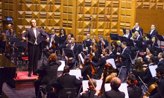Matthias Manasi Orchestra Sinfonica di Roma Auditorium Conciliazione Rome Photo: Alessandro Marchese